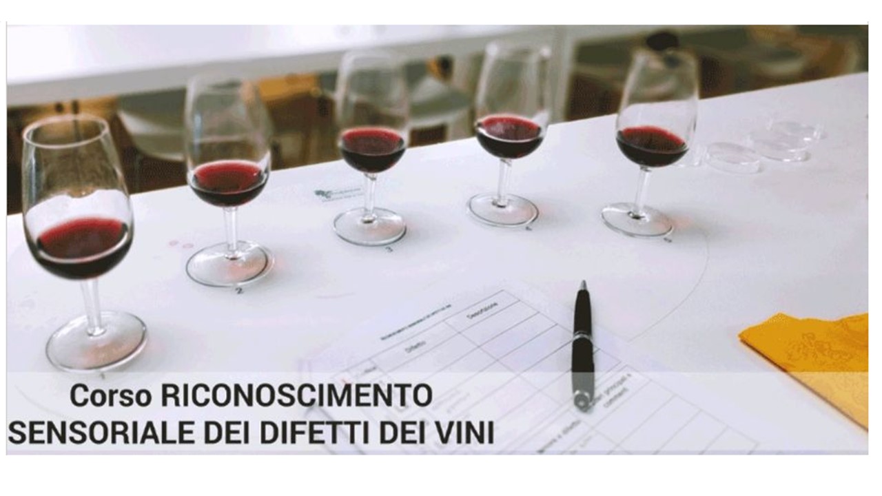 Riconoscimento sensoriale dei difetti dei vini livello intermedio